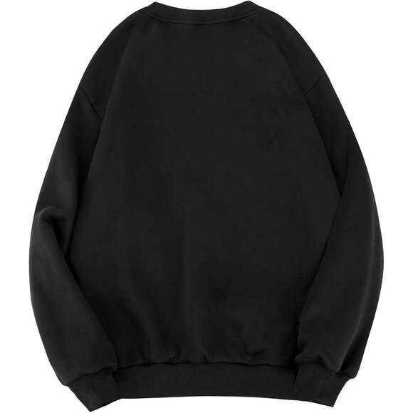 ⚡Women Black New York 1898 Imported Graphic Crewneck Long Sleeve Sweatshirt - Picture 2 of 5